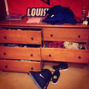 We are the world. We are the children. We are the ones who make a brighter day when we f******* close our dresser drawers.